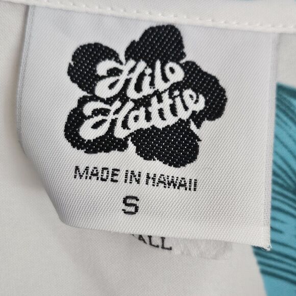 Vintage Hilo Hattie Hawaiian Shirt: 90s Floral Print, Men's Small - Picture 3 of 8